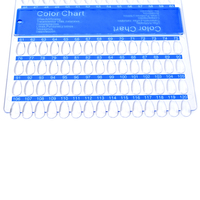 Présentoir de couleurs de vernis à ongles pré-conçues, 120 couleurs, couverture complète, en ABS, pour salon professionnel, pour vernis gel et échantillons de vernis à ongles