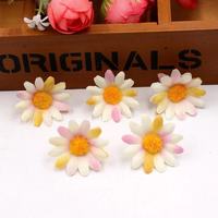 Vente en gros d'usine, fleurs de tournesol et de marguerite faites à la main, de haute qualité, best-seller, DIY