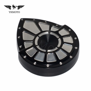 Per Victory Tuxedo Right All Model 2004 - 2017 parti del motociclo accensione in alluminio copertura laterale Cap Accent - Product Image 3