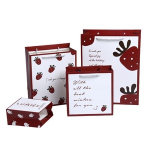 Thiết kế sáng tạo dâu mẫu túi giấy cho quà tặng sinh nhật quần áo hoặc trái cây thiết kế độc đáo cho phong cách và chức năng - Product Image 5