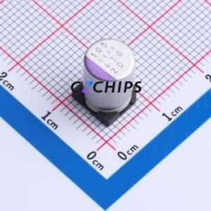 Condensador Sólido SMD 20SVPK470M, D8xL11.9mm (Capacitancia: 470uF) (Precisión: 20%) (Voltaje Nominal: 20V) - Product Image 1