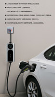 Chargeur EV portable Shineyou, directement de l'usine, 3,5-22 kW, sans fil, WiFi, minuterie, résistant à la pression, câble TPU 2 tonnes