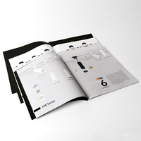 Échantillons gratuits impression de livres de magazines personnalisés de haute qualité