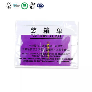 Túi Vận Đơn In Theo Yêu Cầu Danh Sách Đóng Gói Nhãn Vận Chuyển Phong Bì - Product Image 5