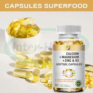 Capsules molles <span class=keywords><strong>de</strong></span> vitamine D3 OEM 5000, soutien immunitaire, calcium, magnésium, zinc, capsules molles <span class=keywords><strong>de</strong></span> vitamine D3 pour des os solides - Product Image 4