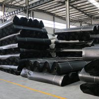 Planche de drainage en HDPE - Sous-couche haute résistance, résistante aux UV et à l'eau, écologique, garantie 5 ans et plus pour toits végétalisés et aménagements paysagers