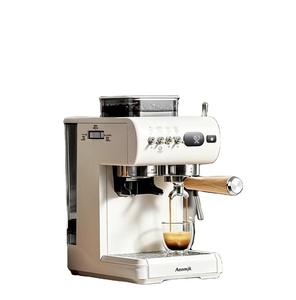 Achetez des machines à café automatiques italiennes de marques réputées, Cafetera Express, machine à expresso et cappuccino professionnelle avec moulin intégré - Product Image 1