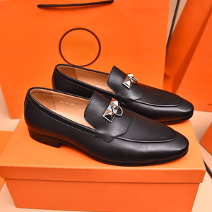 Full-grain Upper Cowhide Oxford Shoes Foamed Rubber/Latex Midsole Rubber Outsole & Fabric Lining All Seasons - Product Image 3