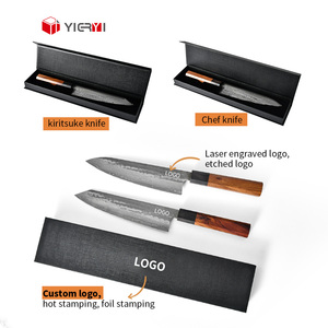 Set Professionale di Coltelli da <span class=keywords><strong>Chef</strong></span> Kiritsuke da 2 Pezzi in Stile Giapponese in Acciaio Damasco, Utensili da Cucina di Alta Qualità in Acciaio Damasco VG10 - Product Image 6