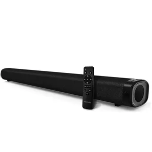 Amazon Best Seller Bluetooth 5.0 Soundbar 4 altoparlanti integrati in subwoofer Sound bar altoparlante per TV / PC