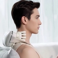 Masseur de cou et d'épaules en forme de main 2026, le plus vendu, avec pétrissage bionique Shiatsu, compresse chaude et contrôle filaire portable à 3 vitesses
