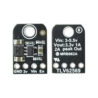 Module abaisseur de tension DC TPS62827, conversion DC5.5V vers 3.3V, sortie 1.2A/2A, modèle TLV62569