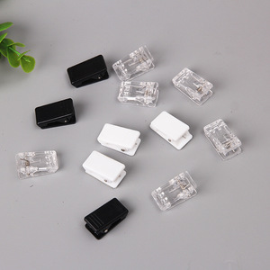 Clips Adhesivos Transparentes de Plástico <span class=keywords><strong>para</strong></span> Pared, Clips <span class=keywords><strong>para</strong></span> Colgar Fotos, Pósters, <span class=keywords><strong>para</strong></span> la Escuela, Oficina, Hogar - Product Image 1