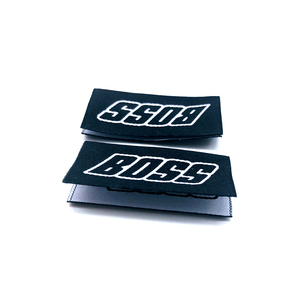 Étiquettes et labels de marque tissés à la machine personnalisés pour vêtements, accessoires de couture, damassé, pour chemise - Product Image 2
