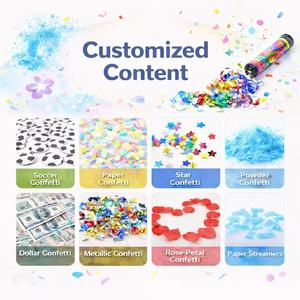 Vendita all'Ingrosso di Coriandoli Personalizzati per Feste, Sparacoriandoli per Eventi Primaverili - Product Image 4