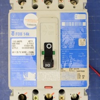 Disjoncteur FDB3110L 110A 3 pôles 600V pour PLC