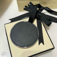 Diffuseur de parfum pour voiture, style classique, longue durée (90 jours), parfum poire britannique et citron vert, en plastique, coffret cadeau
