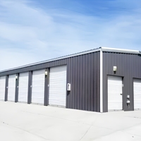 Kit d'Entrepôt Modulaire Préfabriqué à Prix Abordable, Entrepôt Préfabriqué à Faible Coût avec Plans Bien Conçus