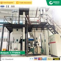 GEMCO Test gratuit Machine de fabrication d'aliments pour volailles Ligne de production de granulés d'aliments pour animaux poulets