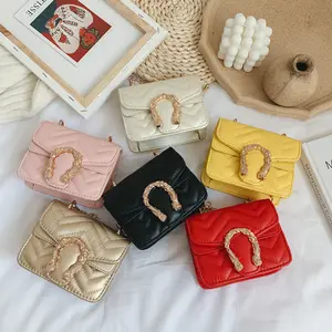 Sacs en bandoulière et bourses pour enfants, vente en gros, mini porte-monnaie de styliste pour filles, nouvelle collection,