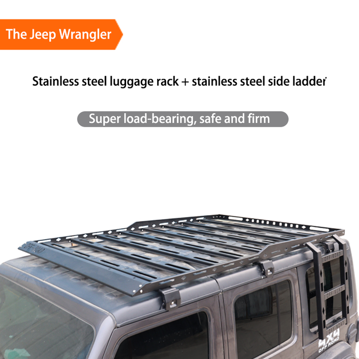 Durable Roof Rack Luggage Frame For Jeep Wrangler Jk Jl Performance