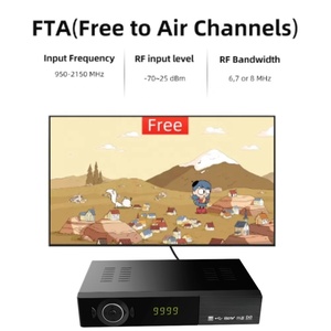 Giá rẻ Sunplus FTA DVB-S2 <span class=keywords><strong>Decoder</strong></span> HD 1080P kỹ thuật số truyền hình vệ tinh Receiver 220 mét miễn phí để không khí LNB thụ thể thiết lập hộp - Product Image 3
