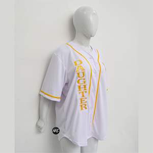 Jersey de béisbol de nuevo estilo para mujer, camisetas juveniles sublimadas con bordado de moda, camisa deportiva transpirable y de secado rápido - Product Image 6