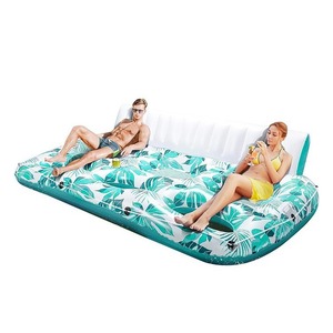 Flotador Inflable en Forma de U de 246 cm x 145 cm con Respaldo para Piscina o Lago, Sofá Flotante para Adultos - Product Image 2