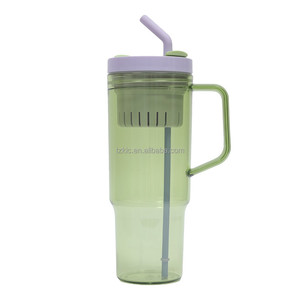 Couvercles de verre 40 OZ pour gobelet <span class=keywords><strong>Stanley</strong></span> Cup Tumbler Couvercle de remplacement résistant aux éclaboussures <span class=keywords><strong>Mug</strong></span> de remplacement pour <span class=keywords><strong>Stanley</strong></span> - Product Image 6