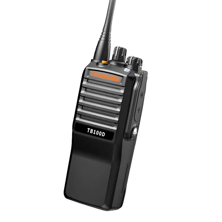 Iteruisi 400-470MHz Radio de walkie talkie digital a prueba de explosiones de doble banda