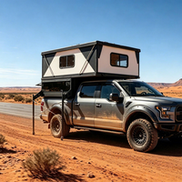 Barraca de Teto Rígida para Caminhonete: Barraca Pop-up de Grande Espaço para Viagem