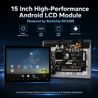 Pour écran tactile HMI intégré de 15 pouces, module d'affichage TFT IPS LCD