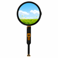 Módulo LCD TFT Personalizado de 1.8 Pulgadas, 360x360, Interfaz MIPI, IPS Full View, Brillo de 300cd/m, Temperatura de -20C a 70C, para Reloj Inteligente