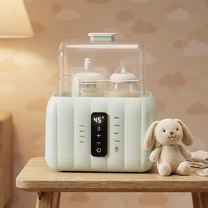 Calentador de Biberones Multifunción y Esterilizador a Vapor, Temperatura Constante Inteligente, Descongelador de Leche Materna, Calentador de Alimentos, Equipo para la Alimentación del Bebé - Product Image 1