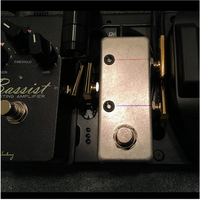 Pédale de commande de guitare pré-câblée à bouton-poussoir SPST normalement ouvert, momentanée, avec câble – Vente en gros