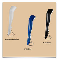 Présentoir de pieds demi-corps pour magasin de vêtements, modèle de pied pour chaussettes femme, support de présentation de jambes en plastique multicolore