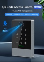 TTLOCK WiFi Smart Lock IP67 Tarjeta RFID impermeable Código QR Lector de código de barras Control DE ACCESO Teclado K3QW