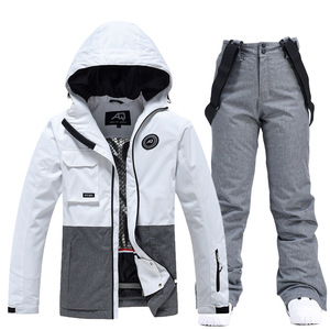 Completo da Sci Invernale Outdoor, Giacca e Pantaloni da Sci Termici, Parka Impermeabile e Antivento, <span class=keywords><strong>Tuta</strong></span> da Snowboard da <span class=keywords><strong>Donna</strong></span> - Product Image 4