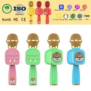 <b>Wireless</b> <b>Microphones</b> Speaker,<b>Wireless</b> for Kids Children for Singing Portable Machine - Product Image 2