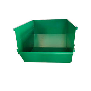 Cubo de chatarra de acero al carbono de alta calidad, tipo basculante, carretilla elevadora móvil, contenedor de salto - Product Image 2