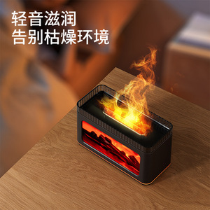Ultrasonic <b>Humidifier</b> With Aromatherapy Touch Control Color Changing Light Tabletop Usb Powered Quiet Operation - Product Image 4