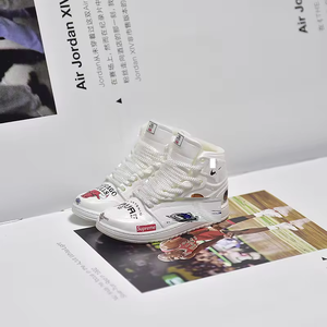 Llaveros al por mayor ecológicos en mini caja, de plástico 3D, impermeables, con diseño de zapatilla deportiva, troquelados, impresos y ligeros - Product Image 6