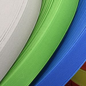 Bande <span class=keywords><strong>élastique</strong></span> colorée en crochet DIY 15-50 mm, sangle <span class=keywords><strong>élastique</strong></span> en polyester écologique à chevrons pour sacs, chaussures et textiles de maison - Product Image 4