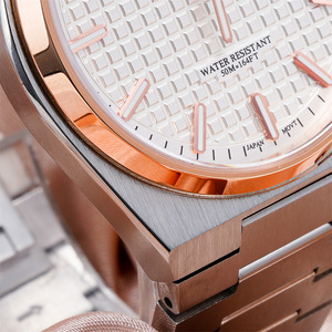 Orologio meccanico in acciaio inossidabile con quadrante minimalista al quarzo luminoso al quarzo da lavoro orologio automatico personalizzato - Product Image 2