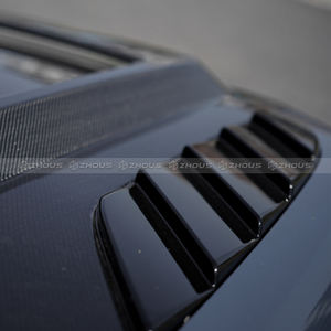 Accesorios para Automóviles, Panel de Moldura Lateral para Capó en Negro Brillante ABS, Protector de Capó, Cubiertas de Ventilación para Guardabarros para el Nuevo <span class=keywords><strong>Defender</strong></span> L663 - Product Image 3