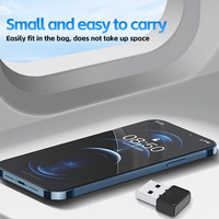 Adaptor USB2.0 Berkualitas Tinggi Nirkabel BT 5.3 Kartu Jaringan Eksternal Dongle dengan Stok
