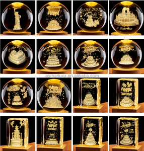 Lanterne per l'Eid Al-Fitr Edizione Limitata 6CM 8CM Sfere di Cristallo Ecologiche Incise al Laser con Stampa Cartoon - Product Image 5