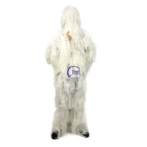 YUEMAI Top Sale Outdoor Take Over Hunting Cosplay Snow Camo and Jungle Men's 3D Ghillie Suit