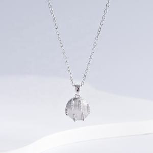 Precio de fábrica, collar delicado de plata de ley 925 para mamá, colgante de mariposa de verano, amuleto de amistad, collares de animales lindos para niñas - Product Image 3