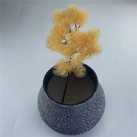 Arbres de pin artificiels en plastique, branche de pin et de cyprès verte unique pour les décorations de Noël, de la maison et du jardin